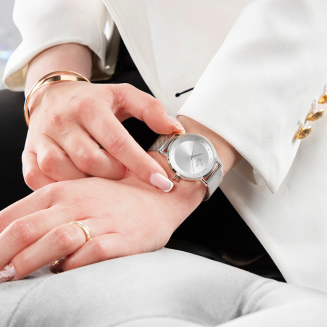 Zegarek Damski Giewont Sapphire Srebrny GW4130-B1 - 6