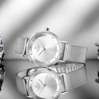 Zegarek Damski Giewont Sapphire Srebrny GW4130-B1 - 7