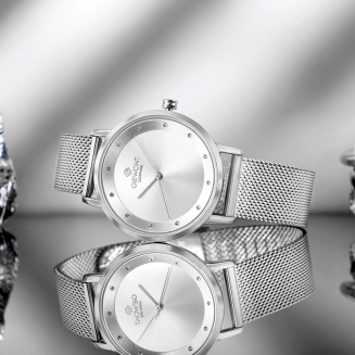 Zegarek Damski Giewont Sapphire Srebrny GW4130-B1 - 7