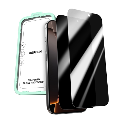 Szkło hartowane UGREEN SP1155 prywatyzujące do iPhone 17 Pro 2szt.