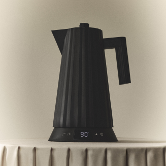 Czajnik elektryczny z regulacją temperatury Alessi Plissé Black 1.7l - 6