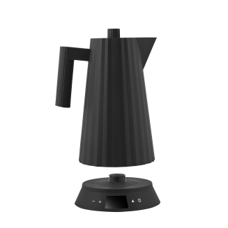 Czajnik elektryczny z regulacją temperatury Alessi Plissé Black 1.7l - 2