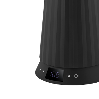Czajnik elektryczny z regulacją temperatury Alessi Plissé Black 1.7l - 3