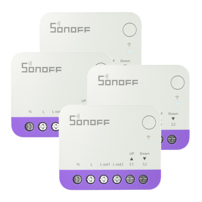 Zestaw 4x przełącznik rolet SONOFF MINI-RBS Wi-Fi