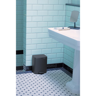 Kosz pedałowy Brabantia Bo 7 l Mineral Infinite Grey - 12