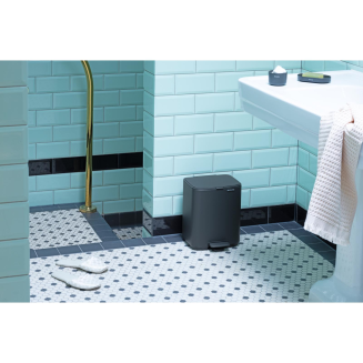 Kosz pedałowy Brabantia Bo 7 l Mineral Infinite Grey - 13