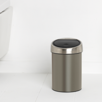 Kosz Brabantia Touch Bin 3 l Platinum - 4