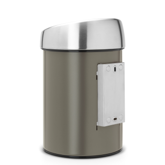 Kosz ścienny Brabantia Touch Bin 3l platinum - 3