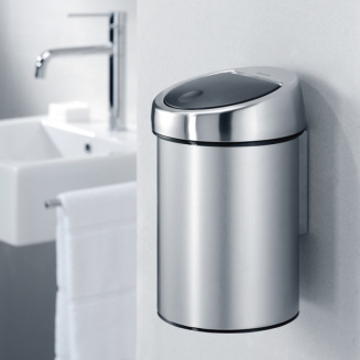 Kosz ścienny Brabantia Touch Bin 3l platinum - 4