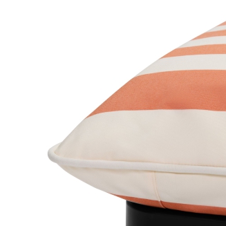 Narożnik ogrodowy Fatboy Paletti Corner Seat Stripe Orange Creme - 3