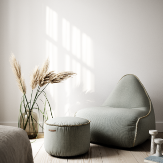 Pufa SACKit Cura Pouf Grey - 3