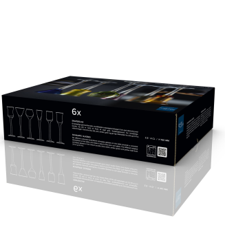 Kieliszki do wódki Lyngby Glas Aquavit Color 6 szt. - 13