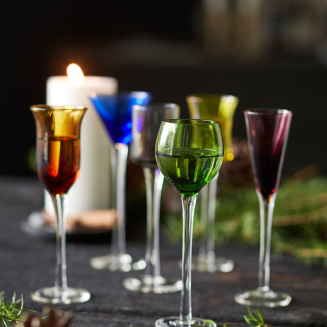 Lyngby Glass Aquavit MIX vodka glasses, 6 pcs. - 9