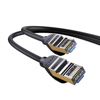 Kabel sieciowy Baseus Ethernet RJ45, 10Gbps, 1m (czarny) - 5