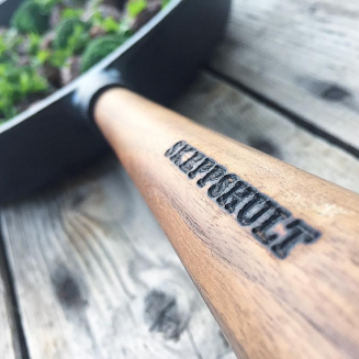 Głęboka patelnia żeliwna Skeppshult Walnut 28 cm - 5
