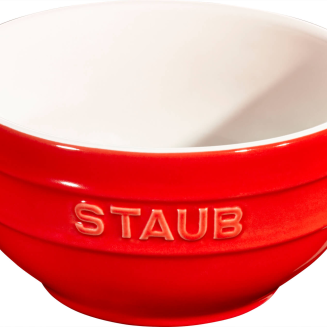 Zestaw 4 misek okrągłych Staub - 12 cm, Czerwony - 2