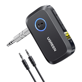 Adapter / odbiornik Bluetooth 6.0 Ugreen BT509, USB-C, LDAC (czarny) - 3