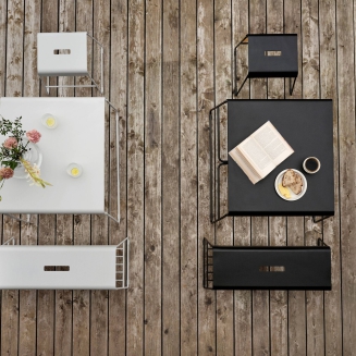 Stołek stalowy Zone Denmark A-Stool Black - 6