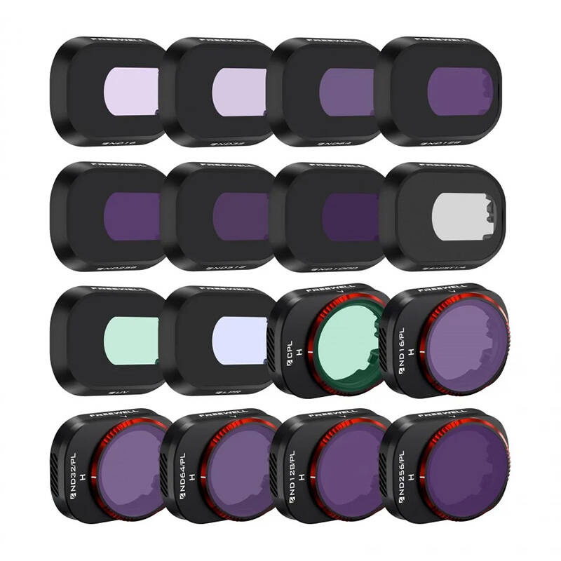 Zestaw filtrów FREEWELL Mega Pack DJI Mini 4 Pro 16 szt.