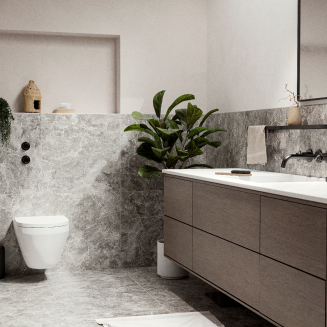 Szczotka WC Zone Denmark Rim Black - 3