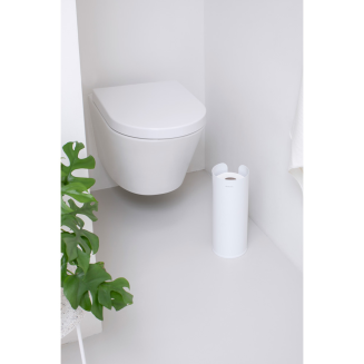 Pojemnik na papier toaletowy Brabantia ReNew White - 4
