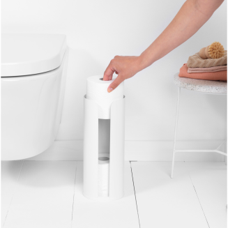 Pojemnik na papier toaletowy Brabantia ReNew White - 5