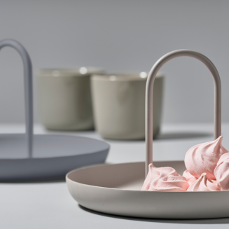 Taca do serwowania Zone Denmark Singles Warm Grey 20 cm - 4