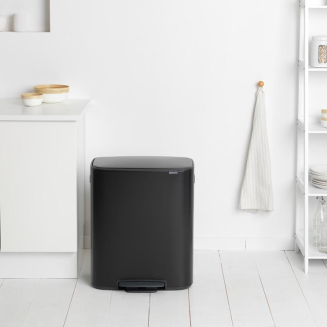 Kosz pedałowy na śmieci Brabantia Bo 60 l Matt Black - 4