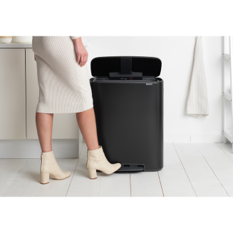 Kosz na śmieci Brabantia Bo 60l czarny matowy - 6
