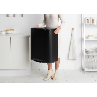  Brabantia Bo waste bin 60l, matte black - 7