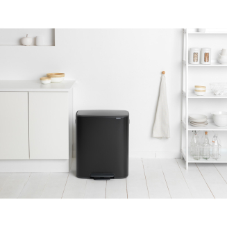  Brabantia Bo waste bin 60l, matte black - 8