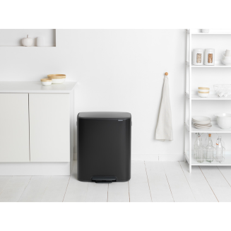 Kosz na śmieci Brabantia Bo 60l czarny matowy - 8