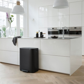 Kosz pedałowy na śmieci Brabantia Bo 60 l Matt Black - 7