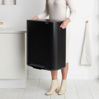 Kosz pedałowy na śmieci Brabantia Bo 60 l Matt Black - 6