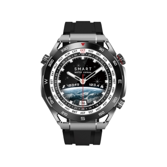 Smartwatch VELTORI VT100-1 + Czarny Pasek Silikonowy + Czarny Eko Skóra - 8