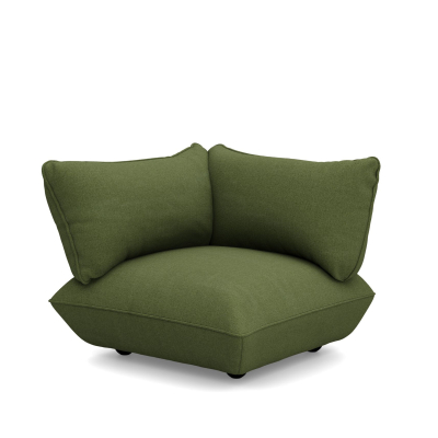 Fotel narożny Fatboy Sumo Corner Seat Boucle Leaf Green
