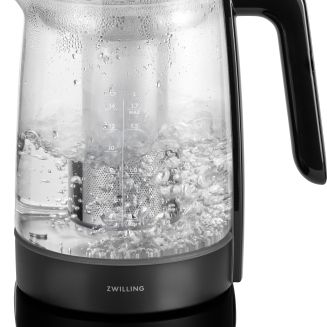  Zwilling Enfinigy electric kettle with tea insert, black - 2