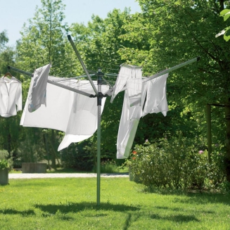  Brabantia Lift-O-Matic Advance garden dryer 60m Metallic Gray - 2