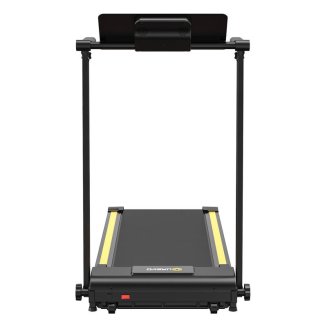  UREVO Foldi Mini Electric Treadmill (Black and Orange) - 6