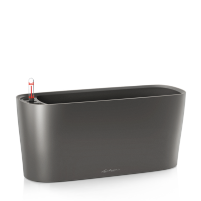 Donica Lechuza Delta 10 | 20 antracyt metallic