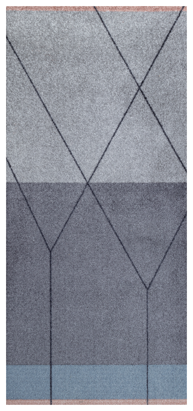 Dywan Mette Ditmer Linea All-Round Dark Grey 70×150 cm
