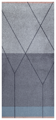 Dywan Mette Ditmer Linea All-Round Dark Grey 70×150 cm