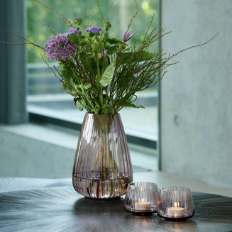 Wazon Kusintha Bitz Pink Glass 22 cm | SZYBKA WYSYŁKA 24H - 5