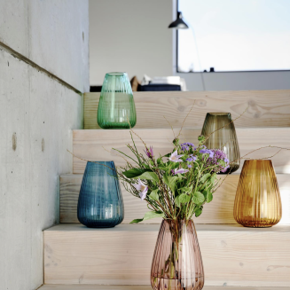 Wazon Kusintha Bitz Pink Glass 22 cm | SZYBKA WYSYŁKA 24H - 6