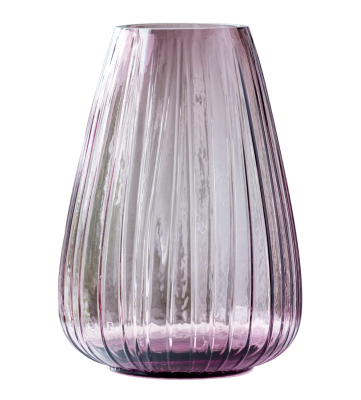 Wazon Kusintha Bitz Pink Glass 22 cm | SZYBKA WYSYŁKA 24H