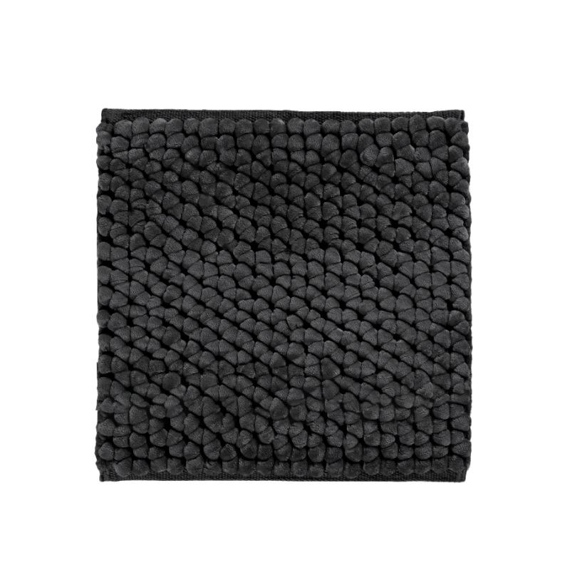 Dywanik łazienkowy Aquanova Onyx Dark Grey 60x60 cm