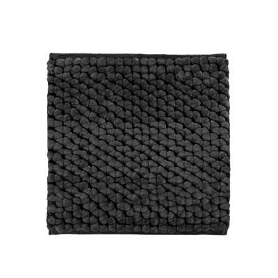 Dywanik łazienkowy Aquanova Onyx Dark Grey 60x60 cm