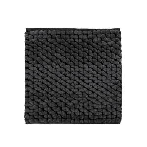 Dywanik łazienkowy Aquanova Onyx Dark Grey 60x60 cm | CENA BLACK WEEKS