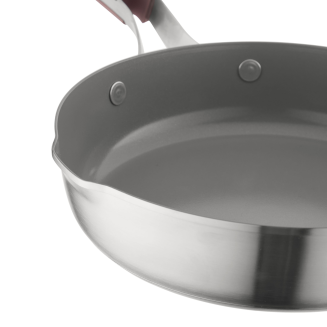 Patelnia stalowa z powłoką nieprzywierającą BergHOFF Elements 28 cm - 2