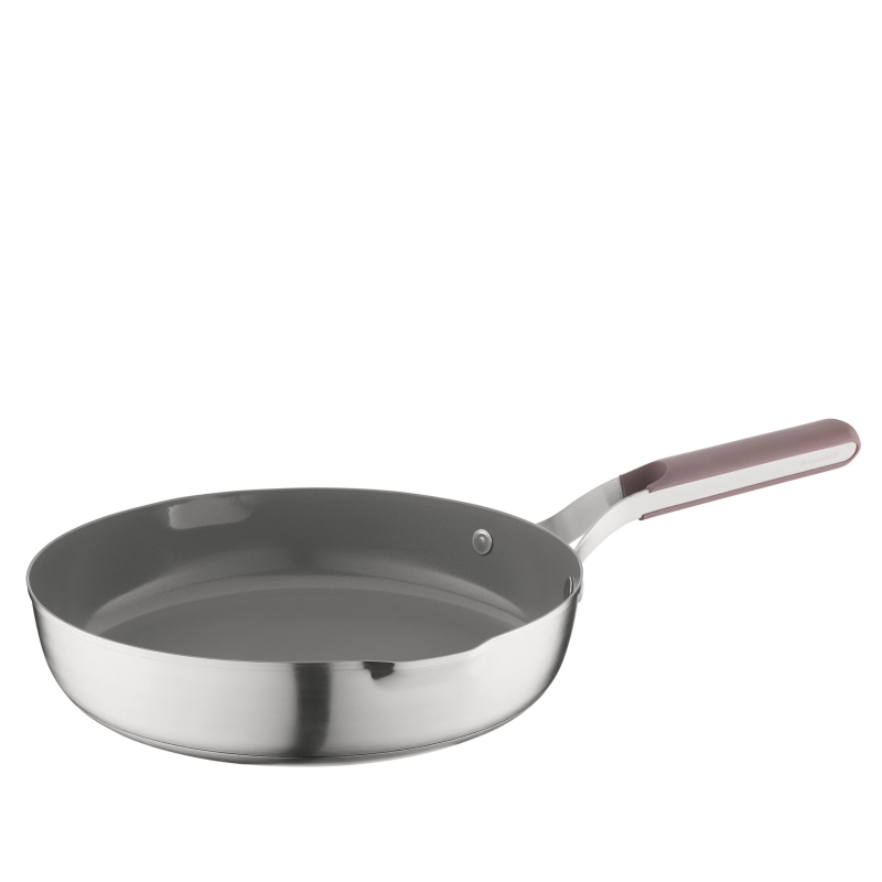 Patelnia stalowa z powłoką nieprzywierającą BergHOFF Elements 28 cm